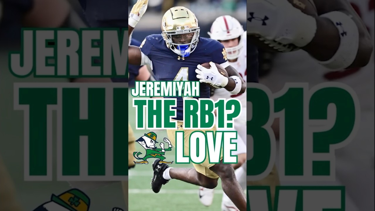 Jeremiyah Love Will Be the FIRST RB Drafted in 2026? #shorts #foryou Jeremiyah Love Will Be the FIRST RB Drafted in 2026? #shorts #foryou