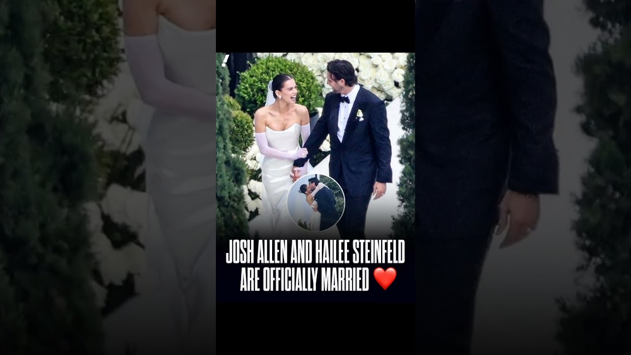 #joshallen #married #haileesteinfeld #love #and #football #nflfootball #nfl #news #mvp #husbandwife #joshallen #married #haileesteinfeld #love #and #football #nflfootball #nfl #news #mvp #husbandwife