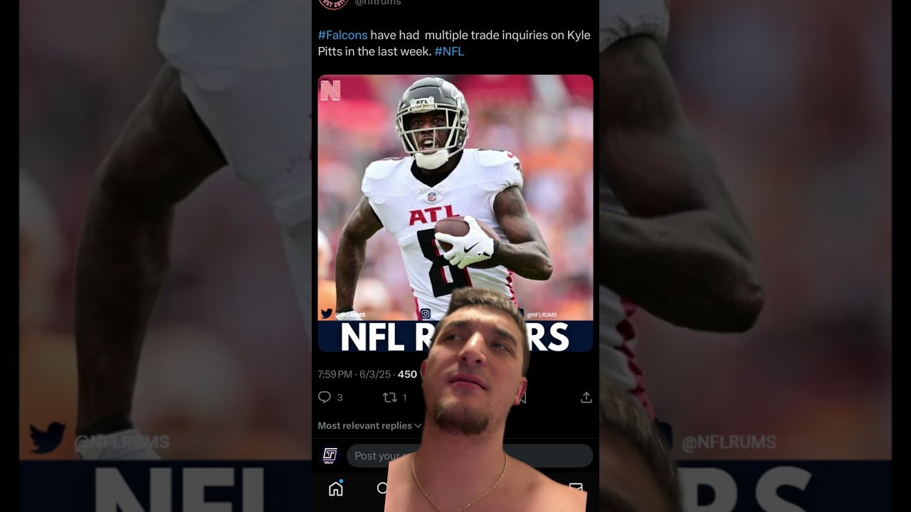 Kyle Pitts trade #trending #nfl #nflnews #shorts #kylepitts #falcons #football #nfltrade #nflrumors Kyle Pitts trade #trending #nfl #nflnews #shorts #kylepitts #falcons #football #nfltrade #nflrumors