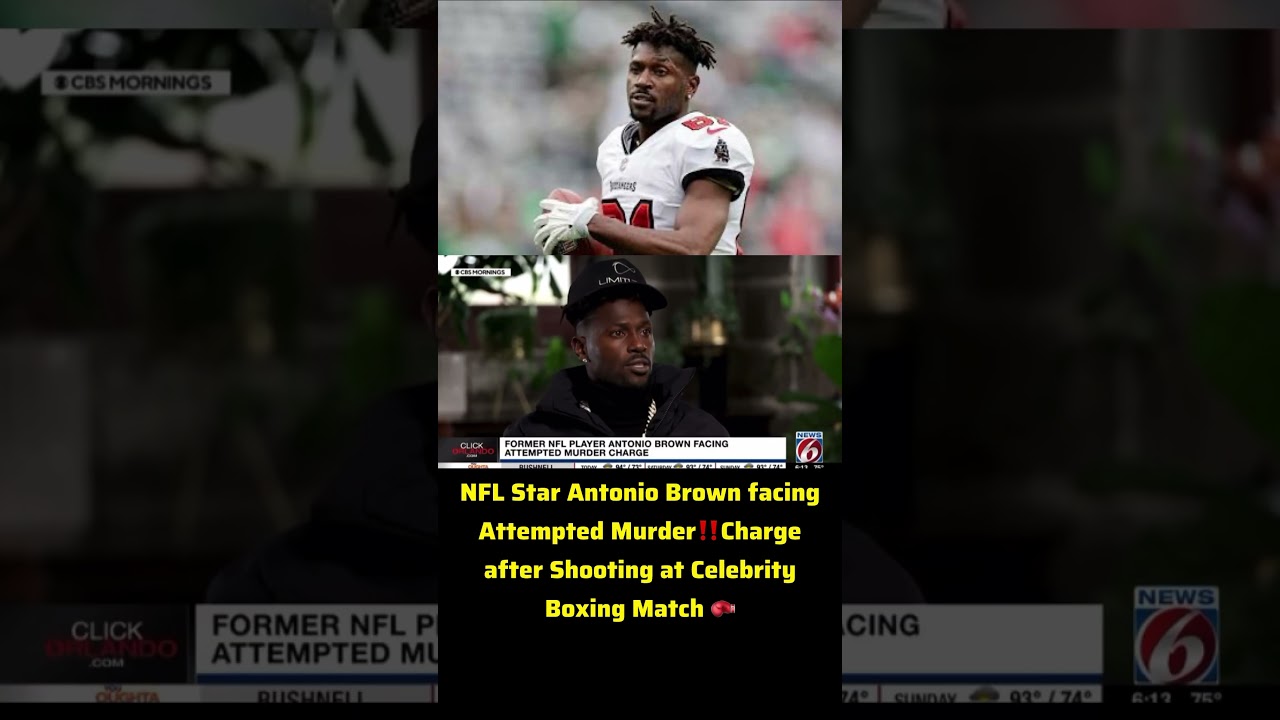 NFL Star Antonio Brown facing Attempted Murder‼️#nfl #antoniobrown #news #fyp NFL Star Antonio Brown facing Attempted Murder‼️#nfl #antoniobrown #news #fyp