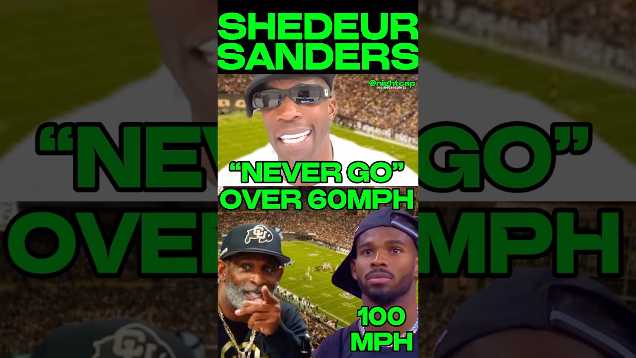 OCHO on SHEDEUR SANDERS 100MPH SPEEDING TICKET! #nfl #espn #deionsanders #nflnews #coloradofootball OCHO on SHEDEUR SANDERS 100MPH SPEEDING TICKET! #nfl #espn #deionsanders #nflnews #coloradofootball