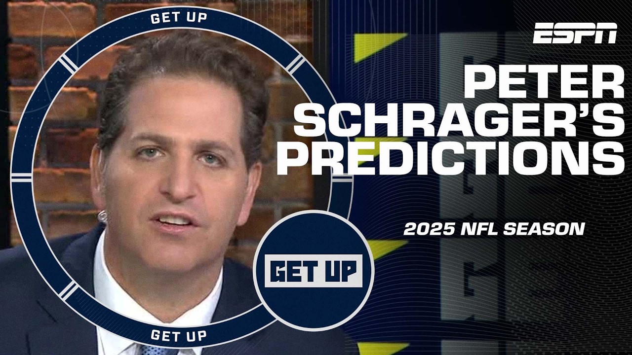 Peter Schrager’s PREDICTIONS for the 2025 NFL season 👀 Daniel Jones, Jared Goff & more! | Get Up Peter Schrager’s PREDICTIONS for the 2025 NFL season 👀 Daniel Jones, Jared Goff & more! | Get Up