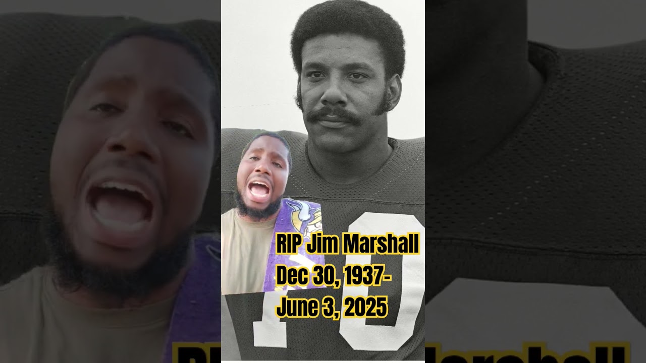 RIP Jim Marshall AKA Captain Jim! #nfl #JimMarshall #nflnews #espn #minnesotavikings #nflshorts RIP Jim Marshall AKA Captain Jim! #nfl #JimMarshall #nflnews #espn #minnesotavikings #nflshorts