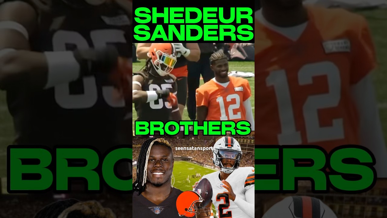 SHEDEUR/ DAVID NJOKU BROWNS BROTHERS! #nfl #espn #deionsanders #nflnews #trending #s3sports SHEDEUR/ DAVID NJOKU BROWNS BROTHERS! #nfl #espn #deionsanders #nflnews #trending #s3sports