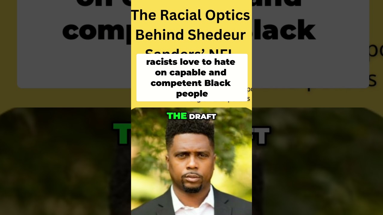Shedeur Sanders: Unmasking Anti-Black Racism in the NFL Draft #nfldraft2025 #barronjones Shedeur Sanders: Unmasking Anti-Black Racism in the NFL Draft #nfldraft2025 #barronjones