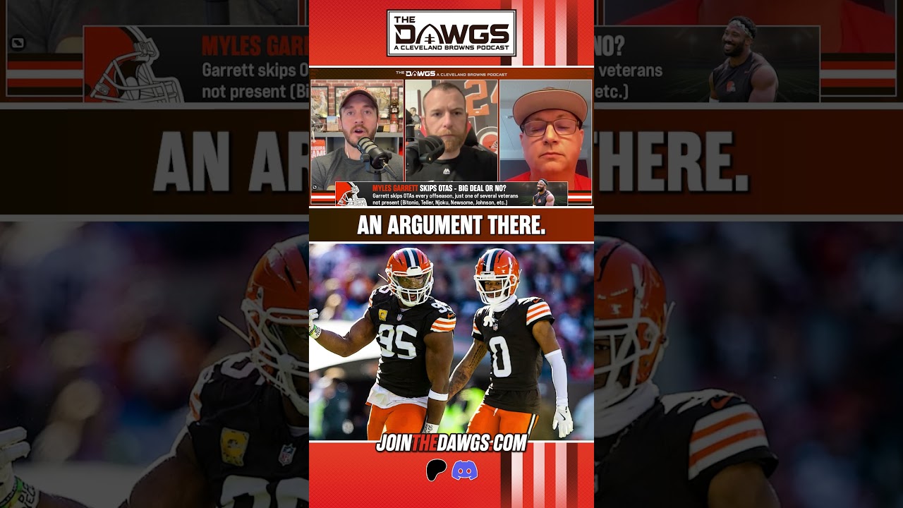 Should Myles Garrett and other veterans be present at OTAs? Should Myles Garrett and other veterans be present at OTAs?