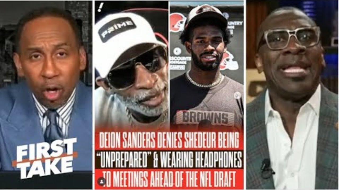 Stephen A. & Shannon Sharpe React to Deion Sanders Calling Out NFL Over Shedeur’s Draft Process Stephen A. & Shannon Sharpe React to Deion Sanders Calling Out NFL Over Shedeur’s Draft Process