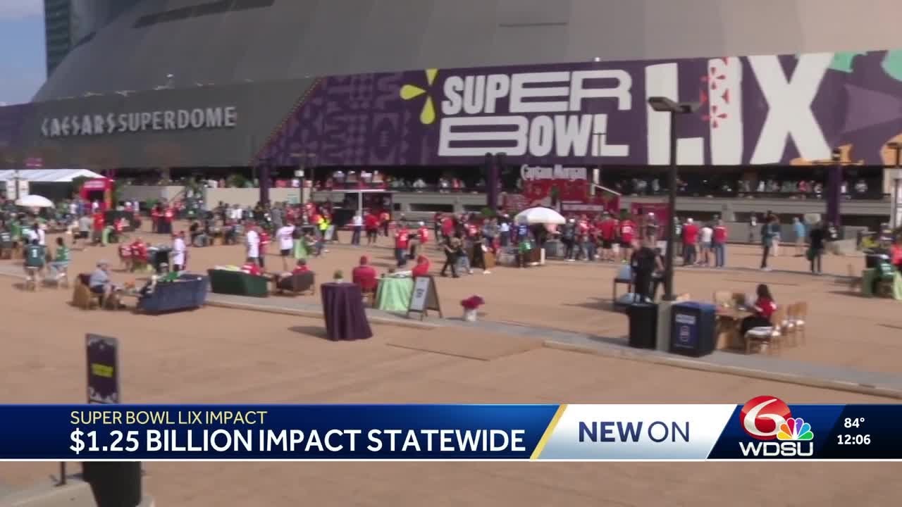 Super Bowl LIX had .25 billion impact statewide Super Bowl LIX had .25 billion impact statewide