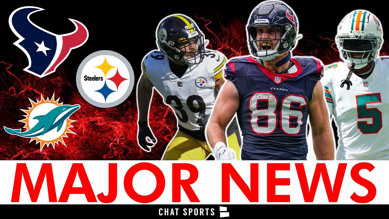 Texans Trading Dalton Schultz?!? MAJOR NFL News After Dolphins & Steelers Trade Texans Trading Dalton Schultz?!? MAJOR NFL News After Dolphins & Steelers Trade