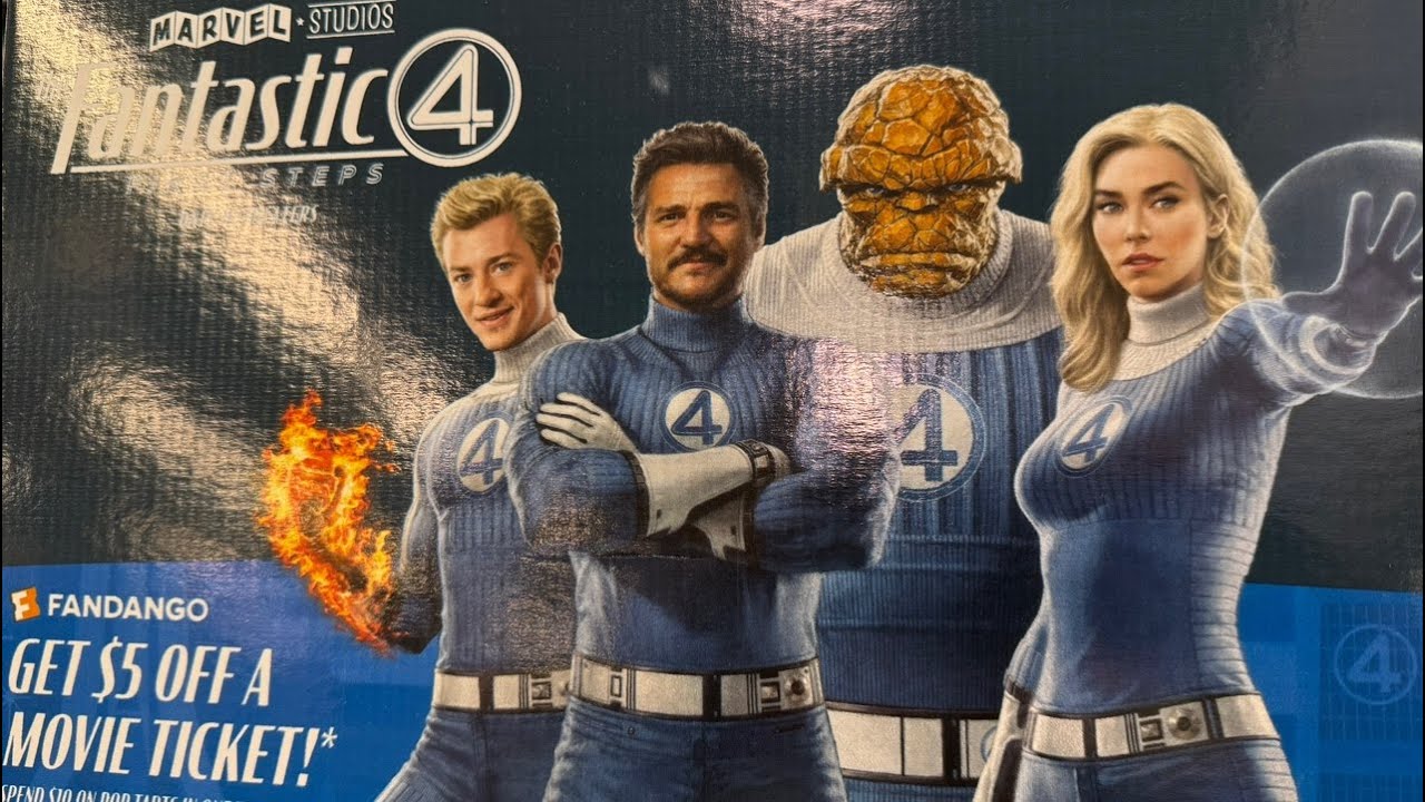 The Fantastic Four Movie With Pop-Tarts For Kroger’s Grocery In Store Promotion In Fayetteville GA The Fantastic Four Movie With Pop-Tarts For Kroger’s Grocery In Store Promotion In Fayetteville GA