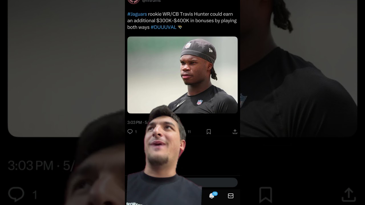 Travis hunter both ways #trending #nfl #shorts #travishunter #jaguars #nflfootball #sports #nflnews Travis hunter both ways #trending #nfl #shorts #travishunter #jaguars #nflfootball #sports #nflnews