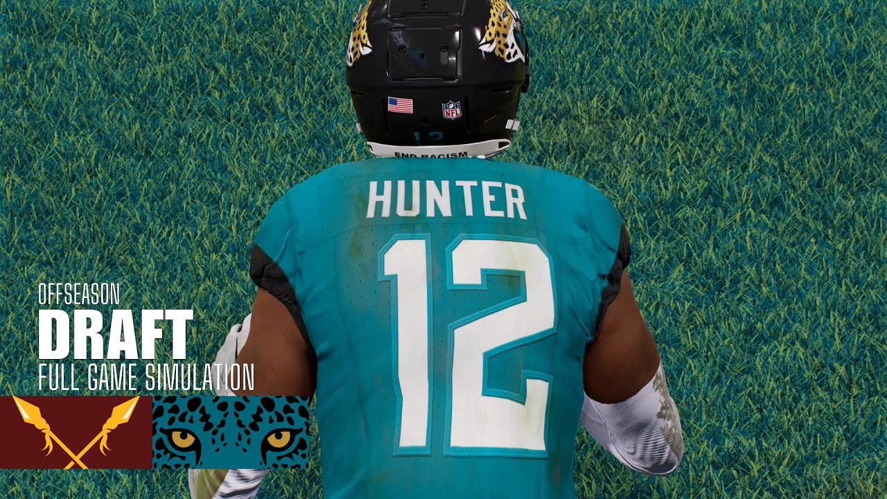 Travis Hunter | Commanders vs. Jaguars | Madden NFL 25 Simulation | 2025 NFL Draft Travis Hunter | Commanders vs. Jaguars | Madden NFL 25 Simulation | 2025 NFL Draft
