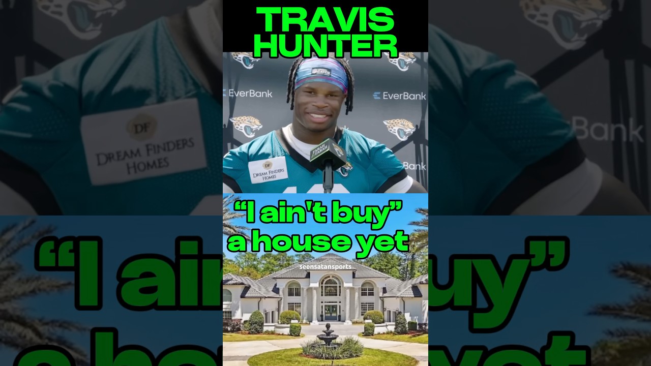 TRAVIS HUNTER SHUT DOWN JAGUARS REPORTER ABOUT his HOUSE! #nfl #espn #deionsanders #jaguars #nflnews TRAVIS HUNTER SHUT DOWN JAGUARS REPORTER ABOUT his HOUSE! #nfl #espn #deionsanders #jaguars #nflnews
