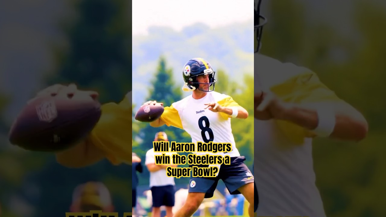 Will Aaron Rodgers win the Steelers a Super Bowl? #pittsburghsteelers #nflnews #aaronrodgers #nfl Will Aaron Rodgers win the Steelers a Super Bowl? #pittsburghsteelers #nflnews #aaronrodgers #nfl