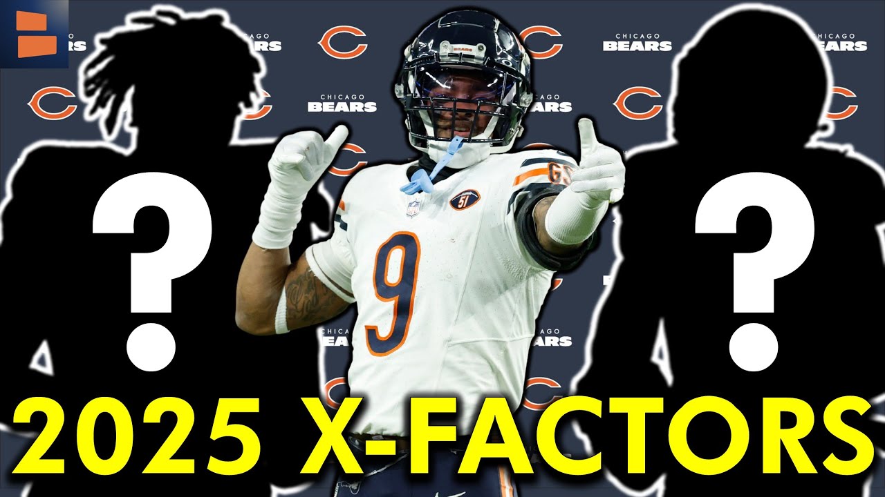 10 Chicago Bears X-FACTORS For 2025 NFL Season 10 Chicago Bears X-FACTORS For 2025 NFL Season