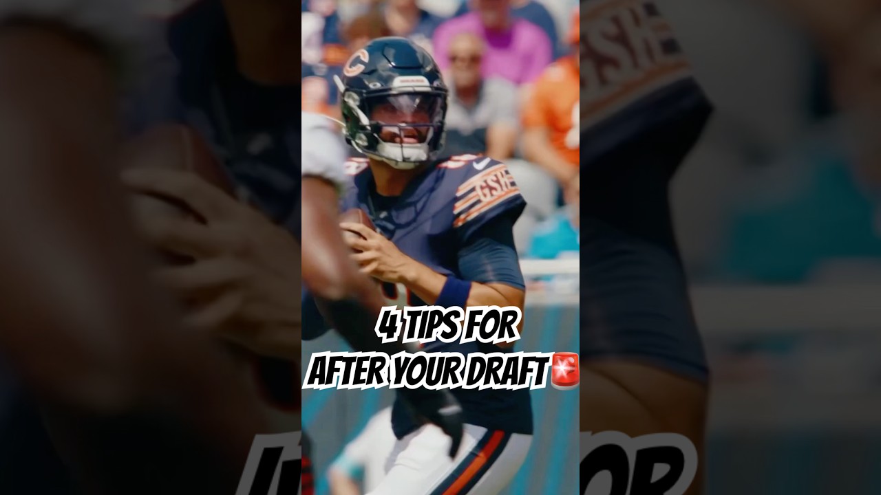 4 Things You NEED To Do After Your Fantasy Football Draft 2025 🚨 #fantasyfootball #nfl #nflfantasy 4 Things You NEED To Do After Your Fantasy Football Draft 2025 🚨 #fantasyfootball #nfl #nflfantasy