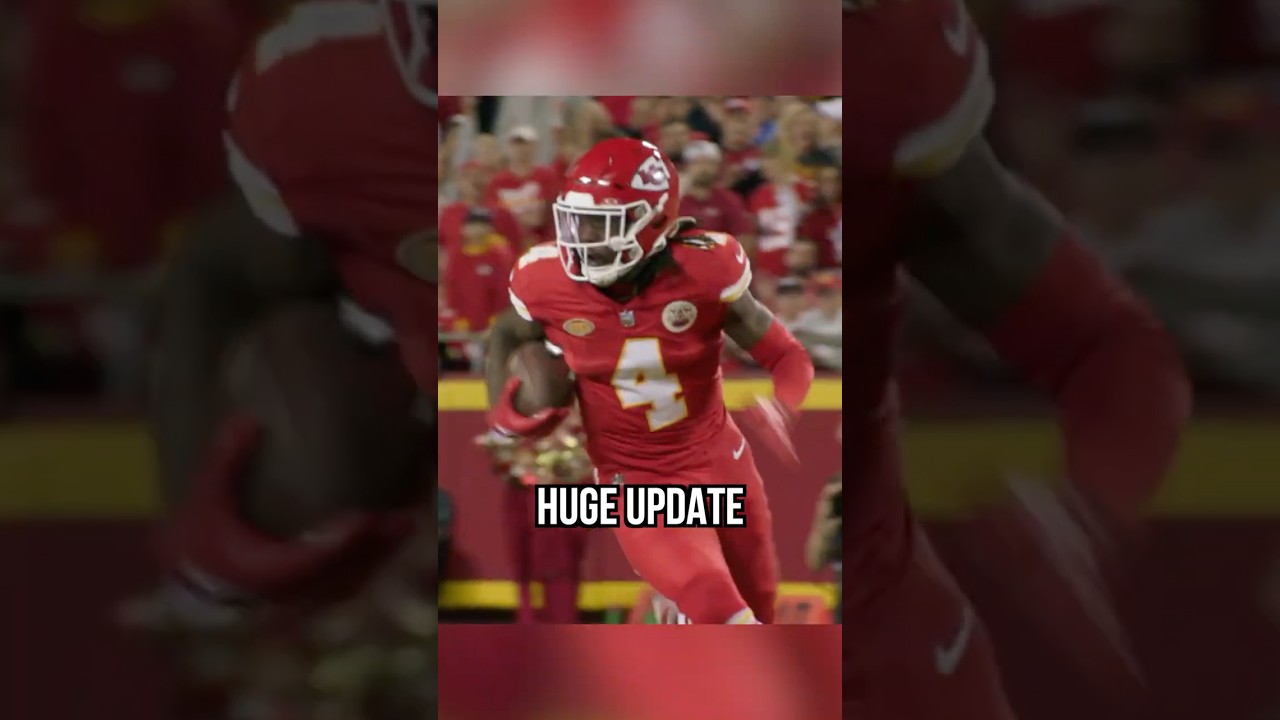A HUGE Rashee Rice update that hurts the Chiefs offense A HUGE Rashee Rice update that hurts the Chiefs offense