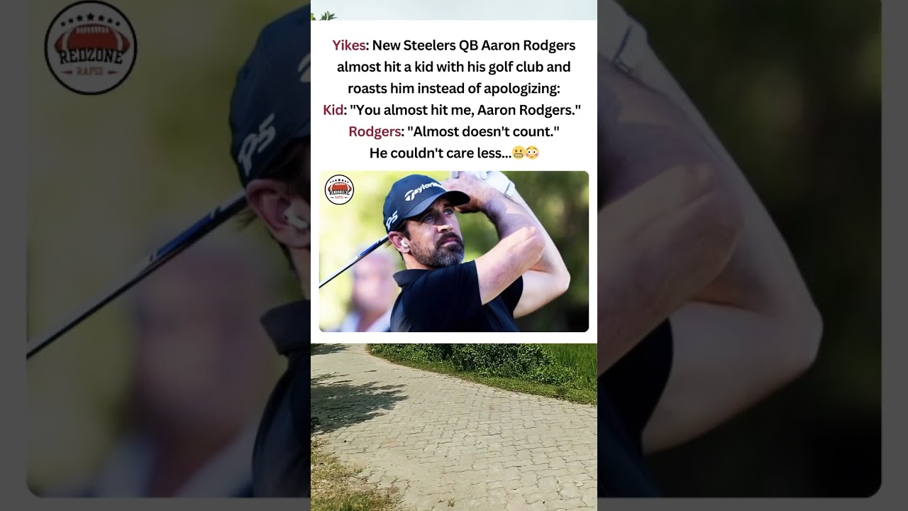 Aaron Rodgers ROASTS Kid on Golf Course π³π₯ #NFL #Shorts Aaron Rodgers ROASTS Kid on Golf Course π³π₯ #NFL #Shorts