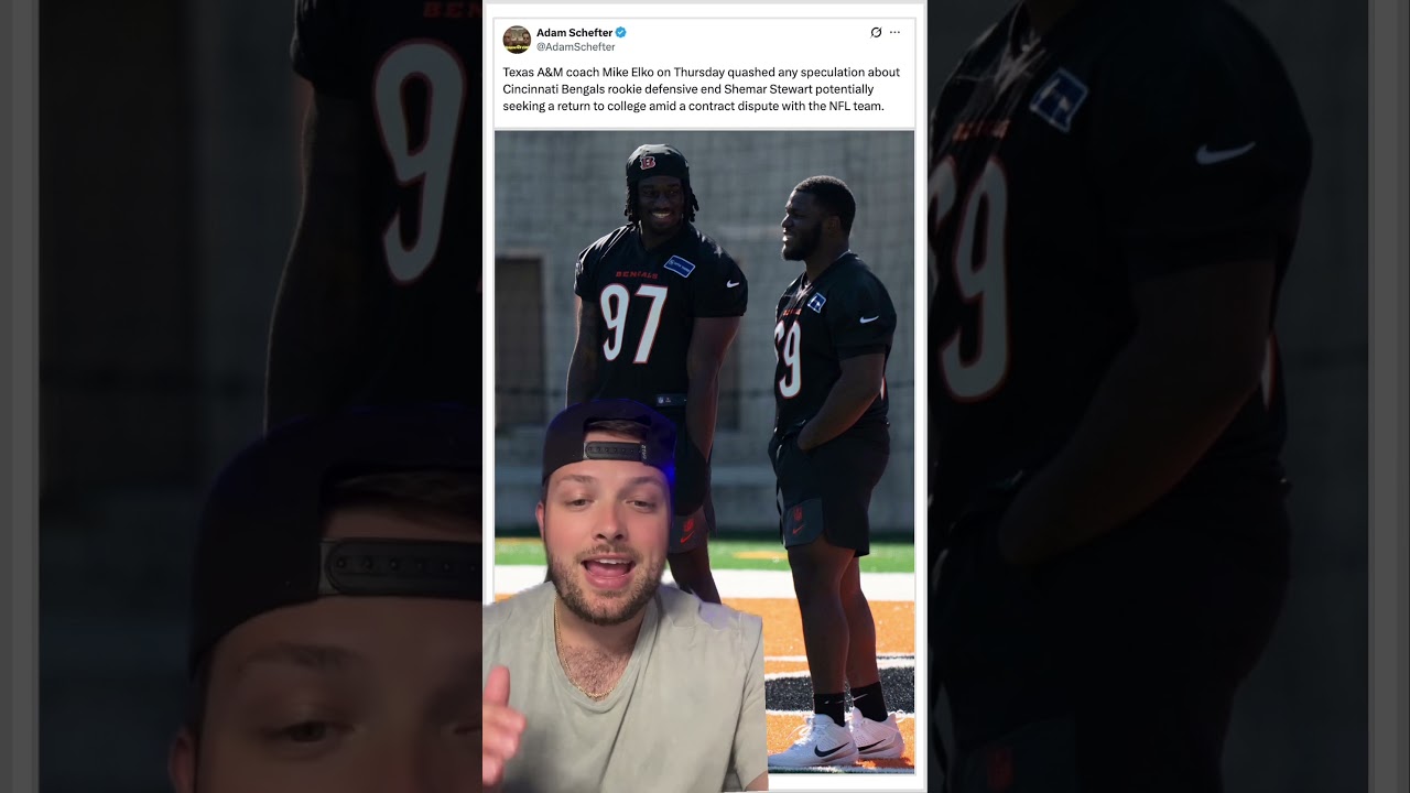 Bengals Rookie Still Unsigned…#cincinnatibengals #shemarstewart #nfl #nflnews #nfloffseason Bengals Rookie Still Unsigned…#cincinnatibengals #shemarstewart #nfl #nflnews #nfloffseason