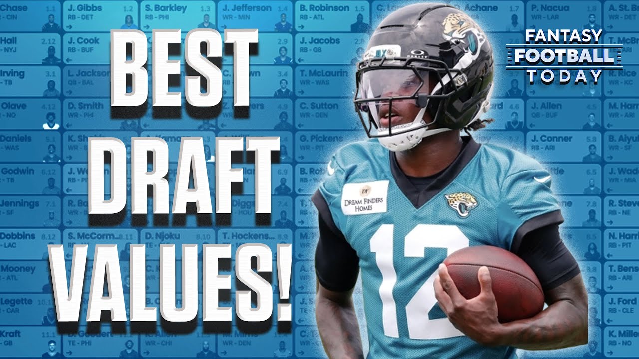 Best & Worst Draft Values to Win Your League | 2025 Fantasy Football Advice Best & Worst Draft Values to Win Your League | 2025 Fantasy Football Advice