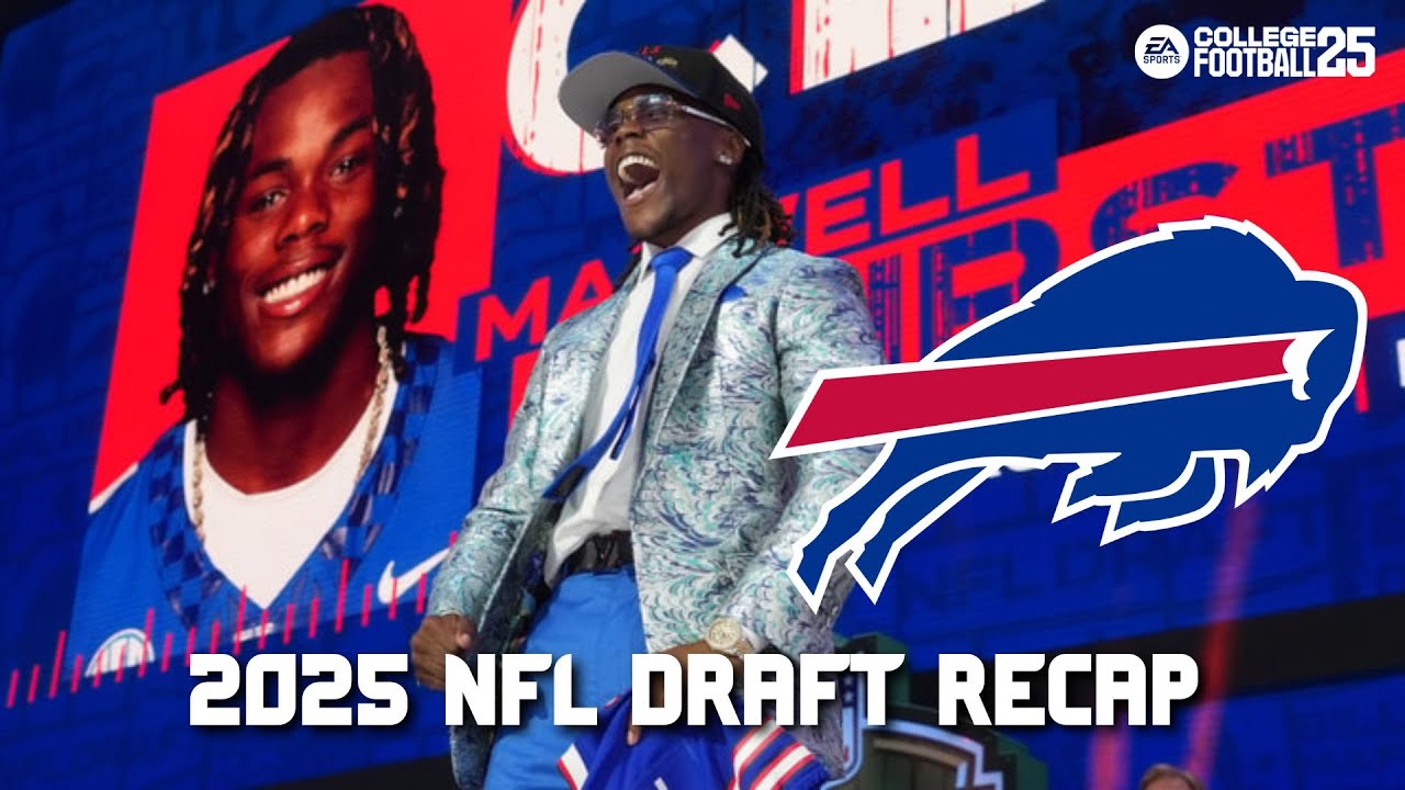 Bills Take 5 Defensive Players in a Row! | 2025 NFL Draft Recap Bills Take 5 Defensive Players in a Row! | 2025 NFL Draft Recap