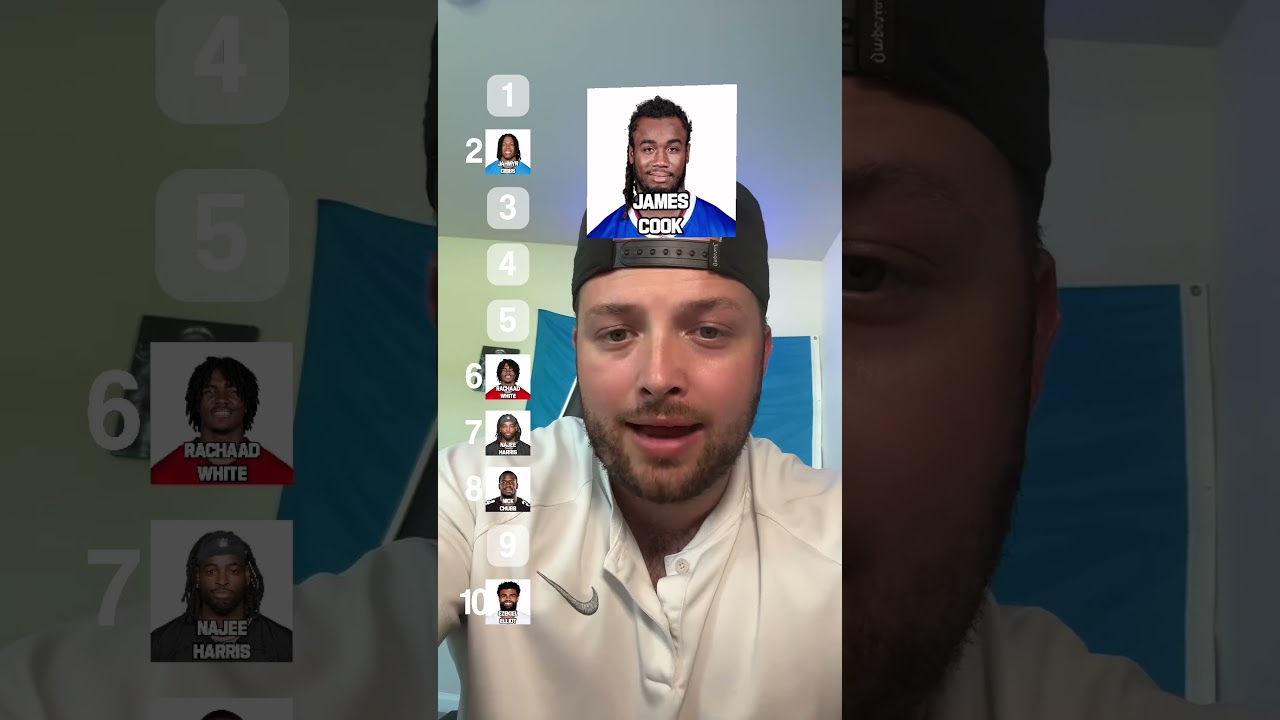 Blind Ranking NFL Running Backs #nfl #nflnews #nfloffseason #nfltrainingcamp #runningback Blind Ranking NFL Running Backs #nfl #nflnews #nfloffseason #nfltrainingcamp #runningback