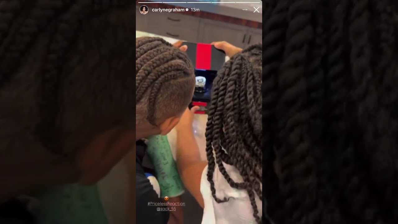 Brandon Graham watching his children open his Eagles Super Bowl LIX Ring Will Make Your Heart Melt Brandon Graham watching his children open his Eagles Super Bowl LIX Ring Will Make Your Heart Melt