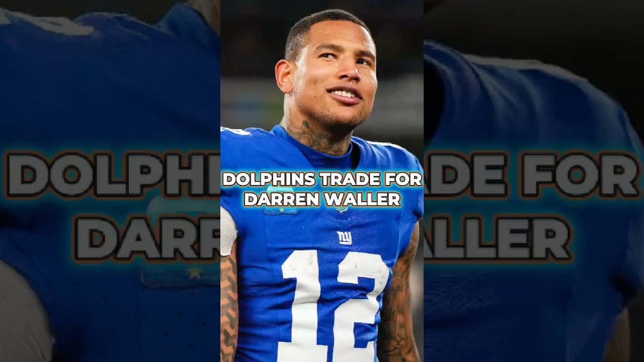 BREAKING NEWS: Darren Waller Traded To The Dolphins! #nfl #nflfootball #shorts @DolphinsNews BREAKING NEWS: Darren Waller Traded To The Dolphins! #nfl #nflfootball #shorts @DolphinsNews
