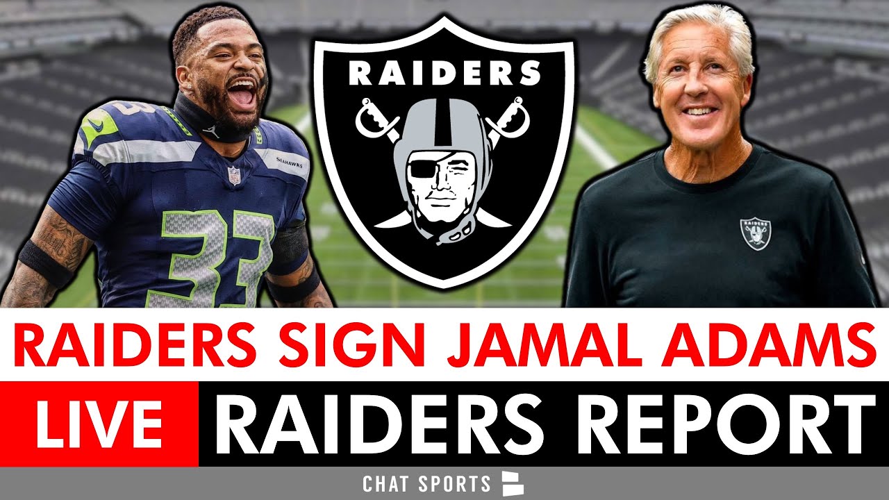 BREAKING: Raiders Sign Jamal Adams & JT Woods | Las Vegas Raiders News BREAKING: Raiders Sign Jamal Adams & JT Woods | Las Vegas Raiders News