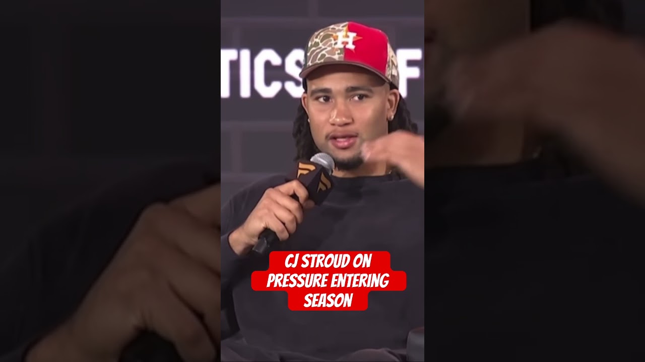 CJ Stroud On Pressure Entering Year 3 #nfl #nflnews #nflupdates #houstontexans #cjstroud #shorts CJ Stroud On Pressure Entering Year 3 #nfl #nflnews #nflupdates #houstontexans #cjstroud #shorts