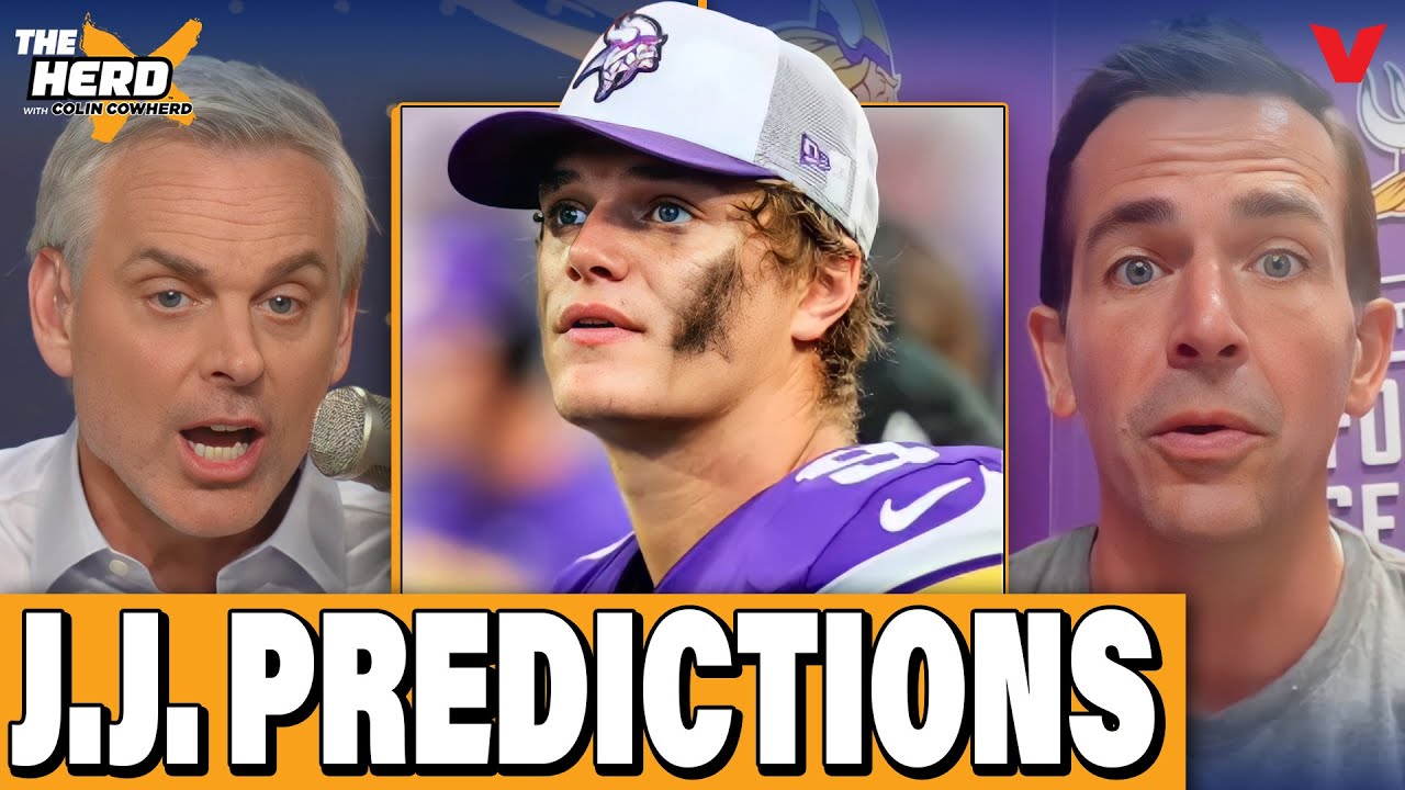 Colin Cowherd’s predictions for J.J. McCarthy’s Minnesota Vikings | THE HERD NFL Colin Cowherd’s predictions for J.J. McCarthy’s Minnesota Vikings | THE HERD NFL