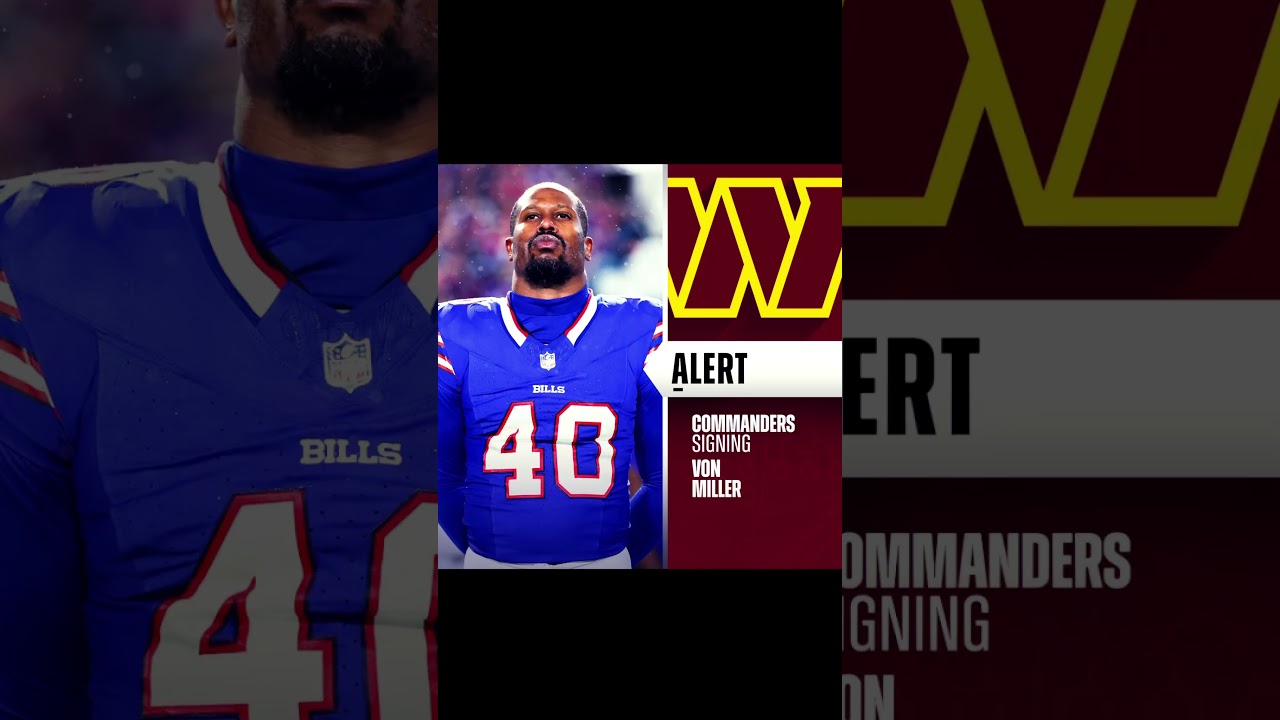 Commanders Sign Von Miller! #nfl #nflshorts #nflnews #washingtoncommanders #nfceast Commanders Sign Von Miller! #nfl #nflshorts #nflnews #washingtoncommanders #nfceast