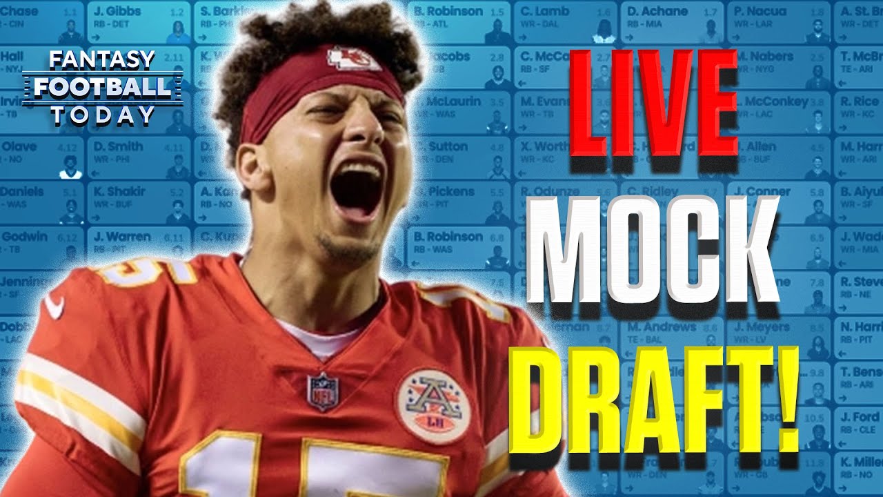 Fantasy Football PPR Mock Draft 2025 (LIVE) | Fan Draft + Expert Picks for St. Jude Fantasy Football PPR Mock Draft 2025 (LIVE) | Fan Draft + Expert Picks for St. Jude