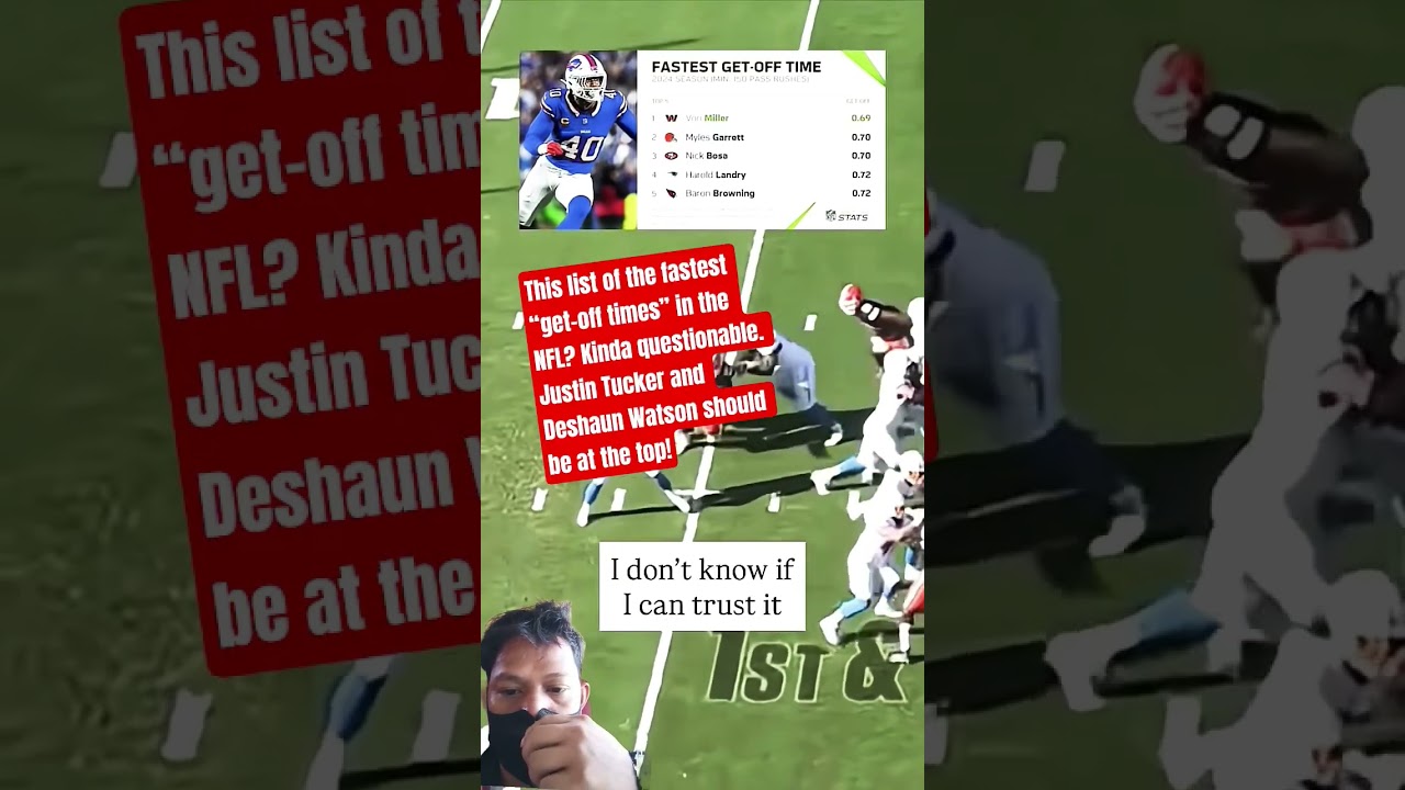 get-off times” in the NFL? #nfl #nfldrama #nflnews get-off times” in the NFL? #nfl #nfldrama #nflnews