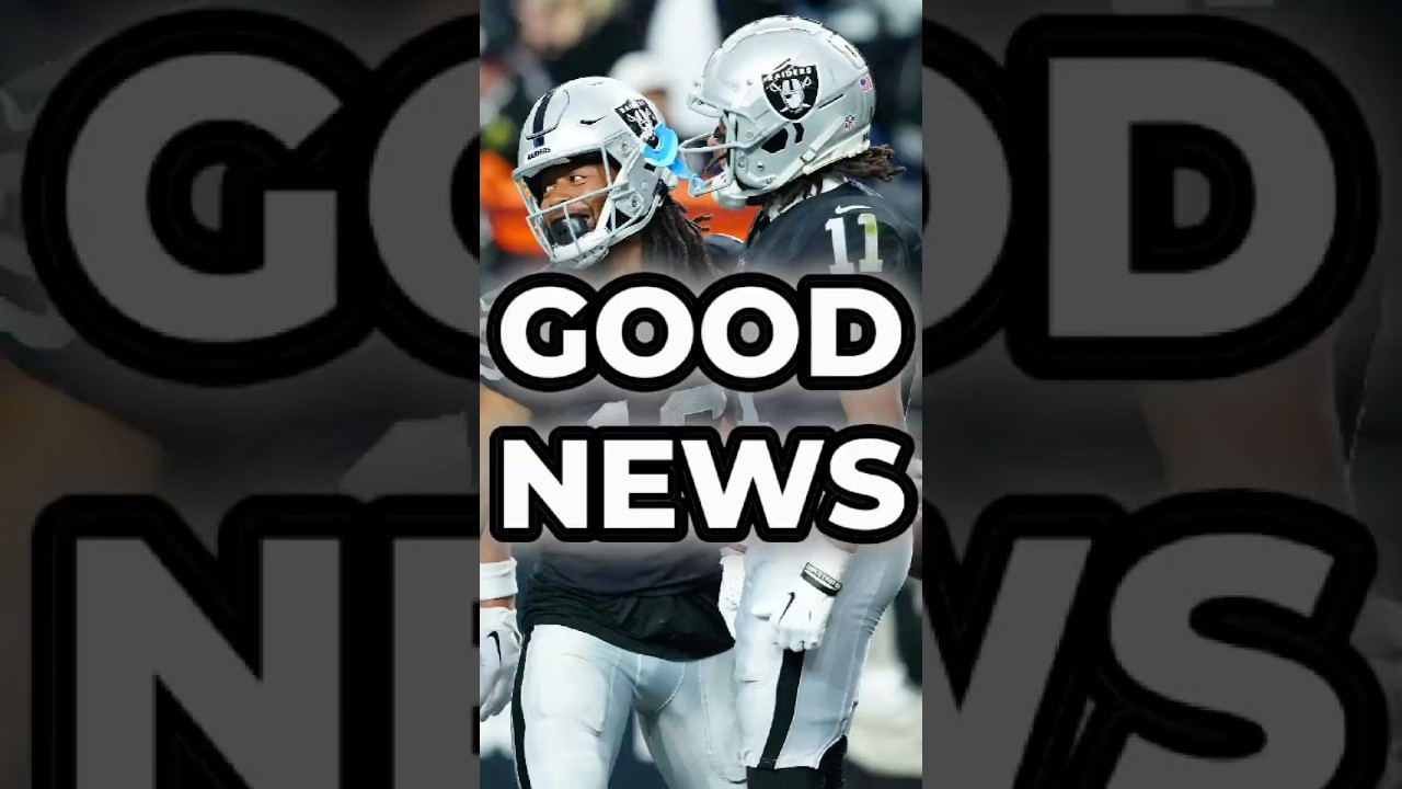 GOOD News for Tre Tucker & Jakobi Meyers #nfl #raiders #shorts GOOD News for Tre Tucker & Jakobi Meyers #nfl #raiders #shorts