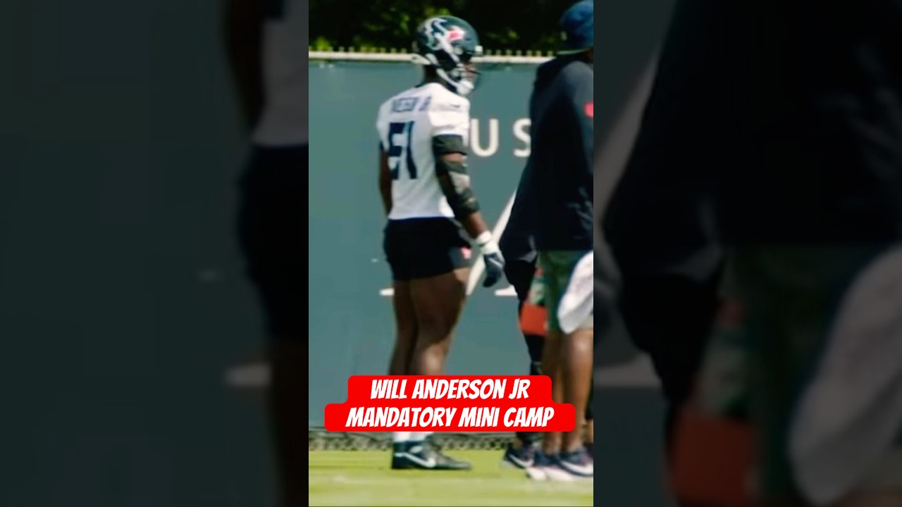 Houston Texans Will Anderson Jr Mini Camp #nfl #nflnews #nflupdates #houstontexans #cjstroud #fyp Houston Texans Will Anderson Jr Mini Camp #nfl #nflnews #nflupdates #houstontexans #cjstroud #fyp