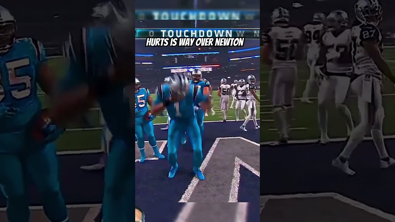 Jalen hurts better then cam newton? #football #nfl #philadelphiaeagles Jalen hurts better then cam newton? #football #nfl #philadelphiaeagles