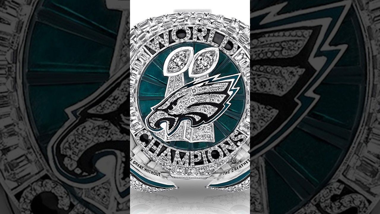 🚨JUST IN: Eagles Super Bowl Rings REVEALED & They Are INSANE #shorts Philadelphia Eagles News 🚨JUST IN: Eagles Super Bowl Rings REVEALED & They Are INSANE #shorts Philadelphia Eagles News