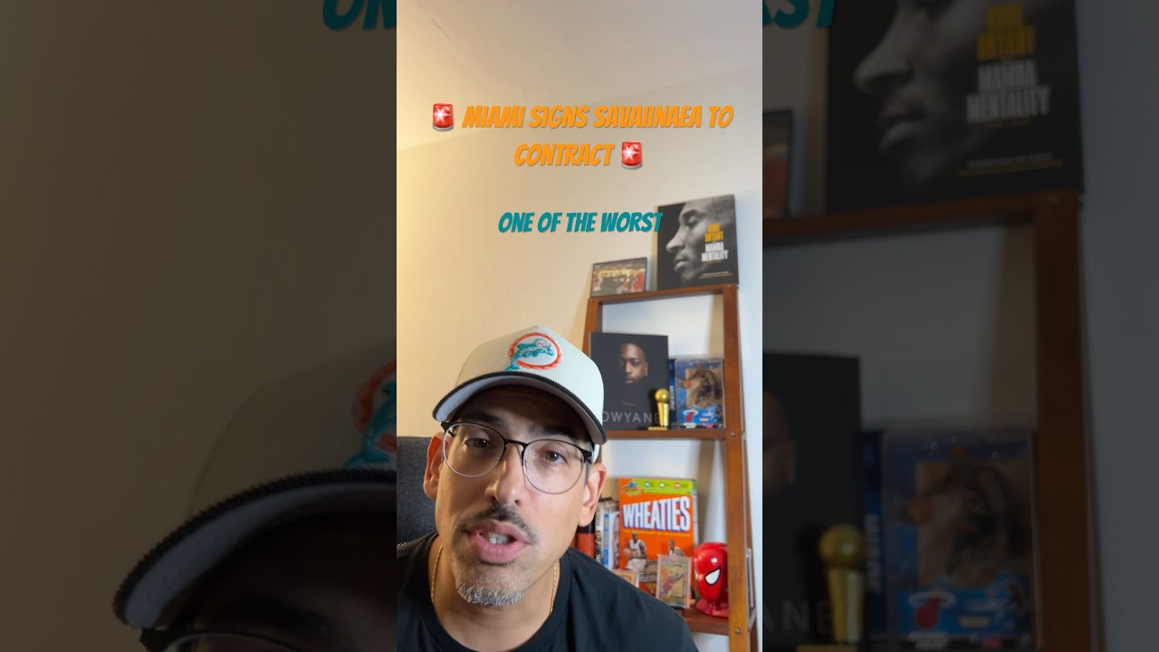 Miami Signs Jonah Savaiinaea to 4 Year guaranteed Contract! #miamidolphins #nfl #nflnews #dolphins Miami Signs Jonah Savaiinaea to 4 Year guaranteed Contract! #miamidolphins #nfl #nflnews #dolphins