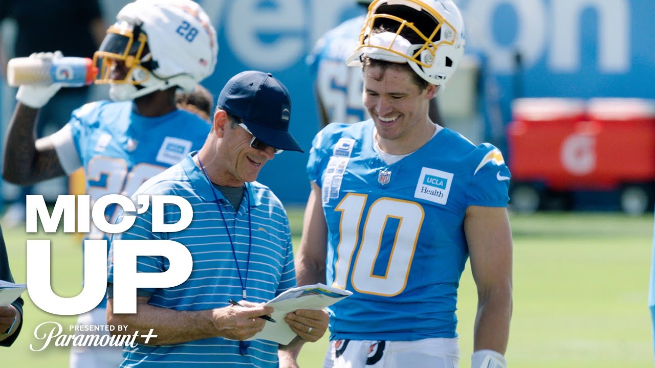 Mic’d Up: Jim Harbaugh At 2025 Training Camp | LA Chargers Mic’d Up: Jim Harbaugh At 2025 Training Camp | LA Chargers