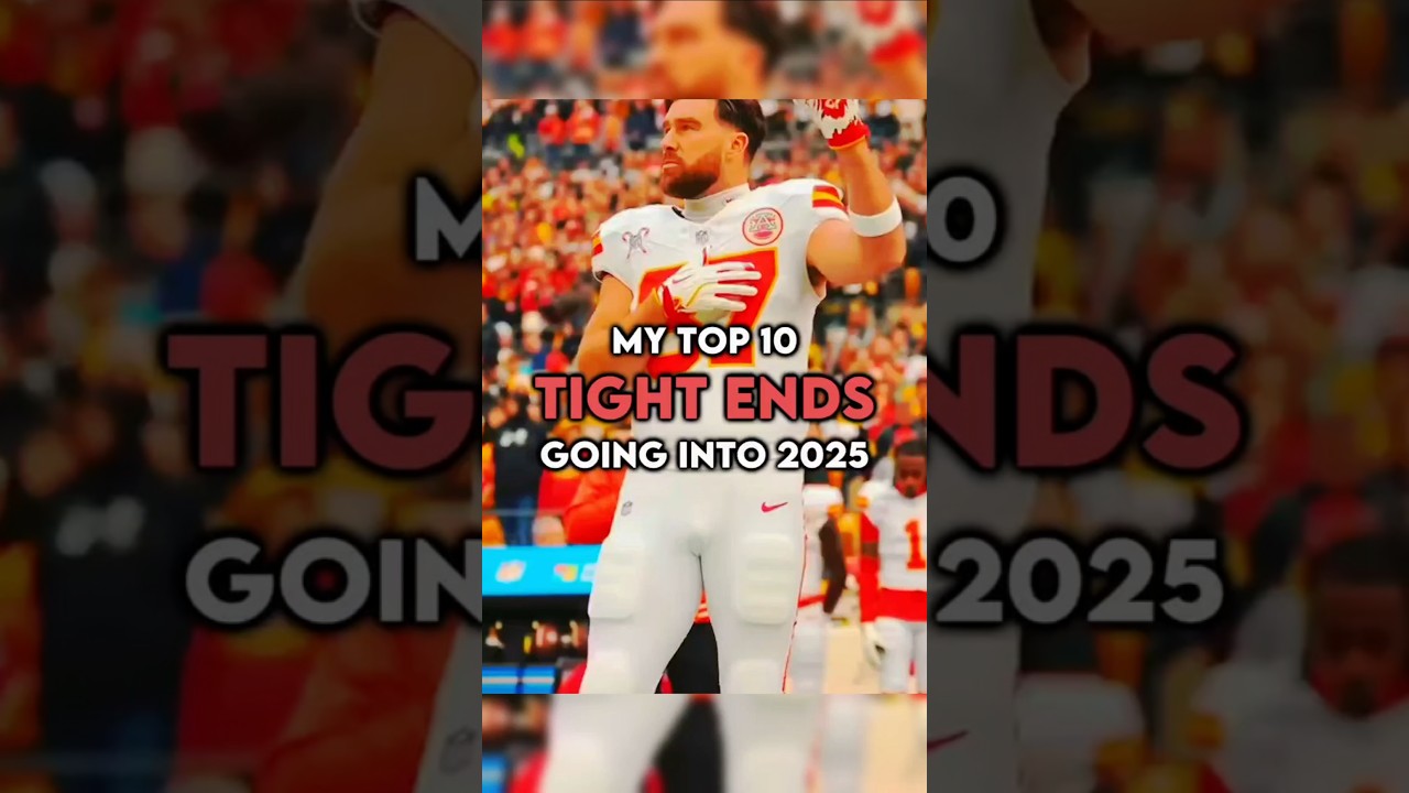 My Top 10 Tight Ends Heading Into 2025 #nfl #tightends #ranking #football #schooly My Top 10 Tight Ends Heading Into 2025 #nfl #tightends #ranking #football #schooly