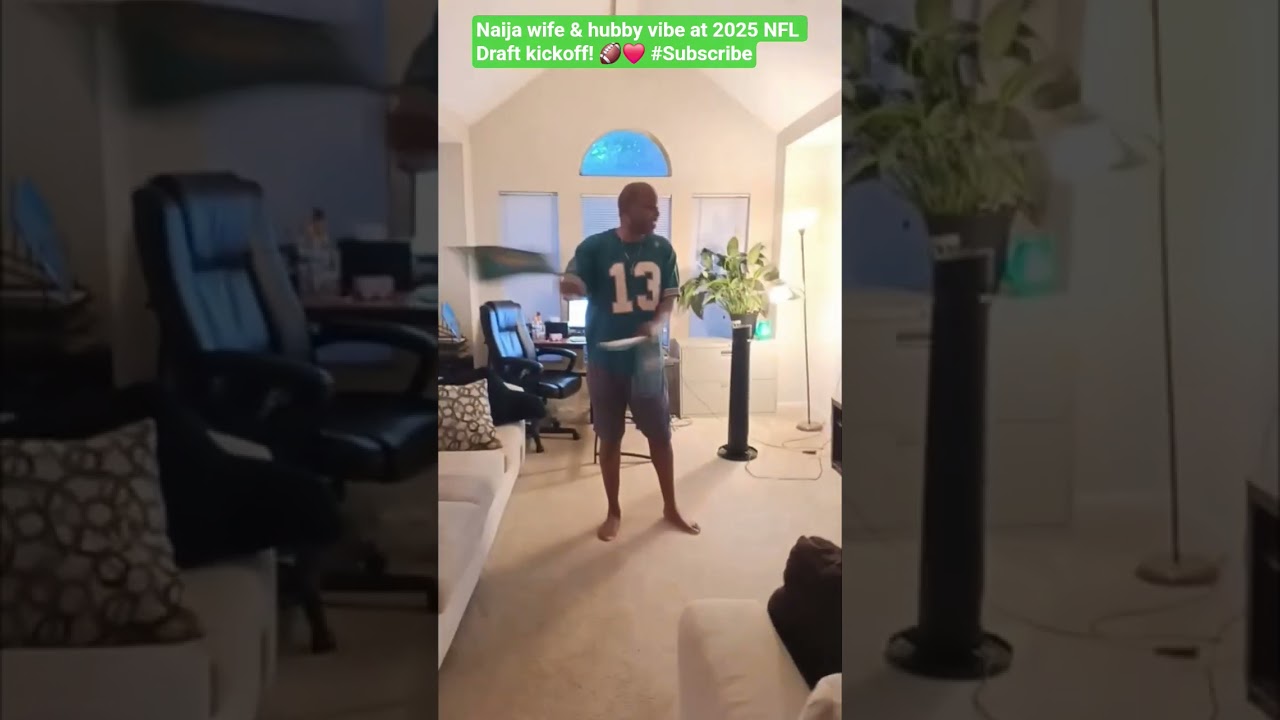 Naija wife & hubby vibe at 2025 NFL Draft kickoff! 🏈❤️ #atlanta #naija #nfldraft #miami #love Naija wife & hubby vibe at 2025 NFL Draft kickoff! 🏈❤️ #atlanta #naija #nfldraft #miami #love