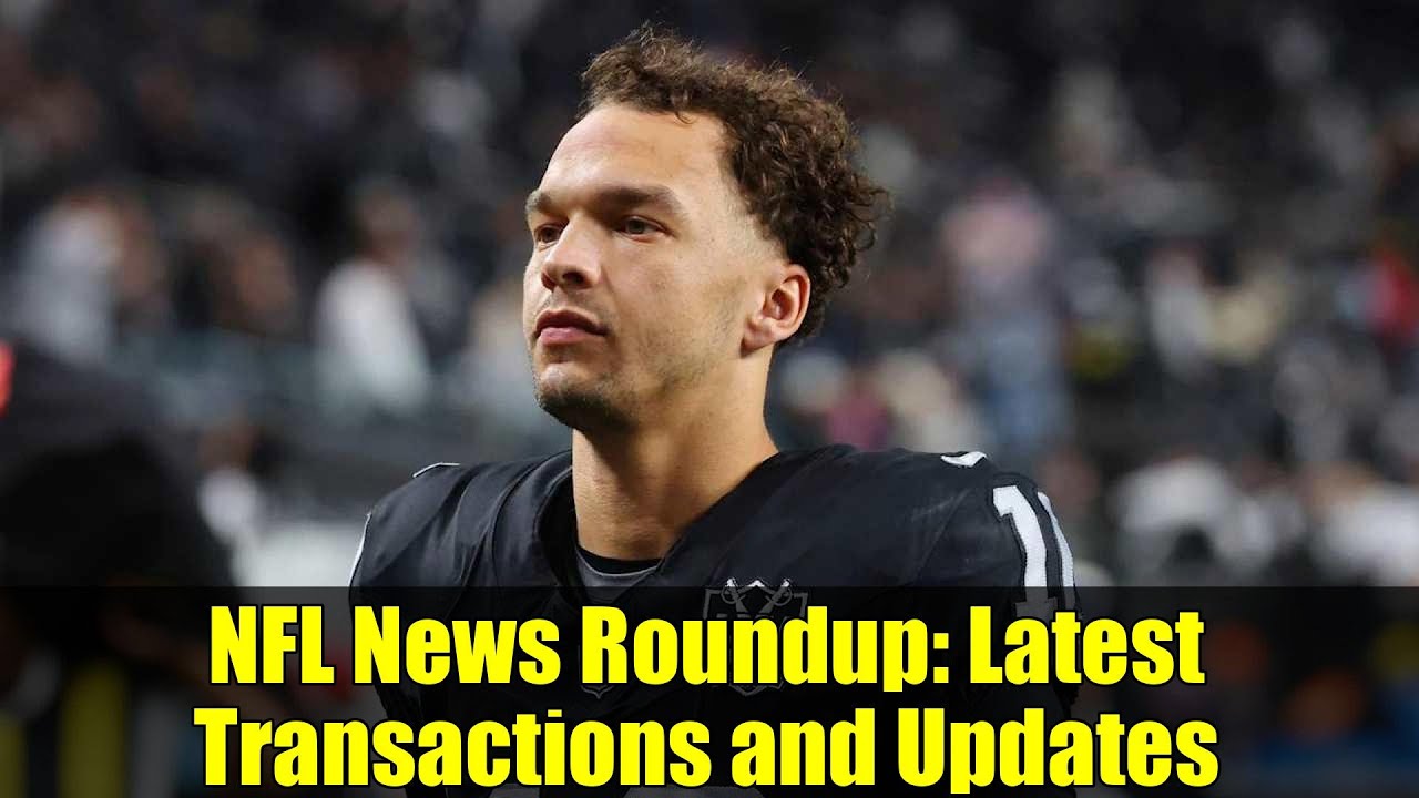 NFL News Roundup: Latest Transactions and Updates NFL News Roundup: Latest Transactions and Updates