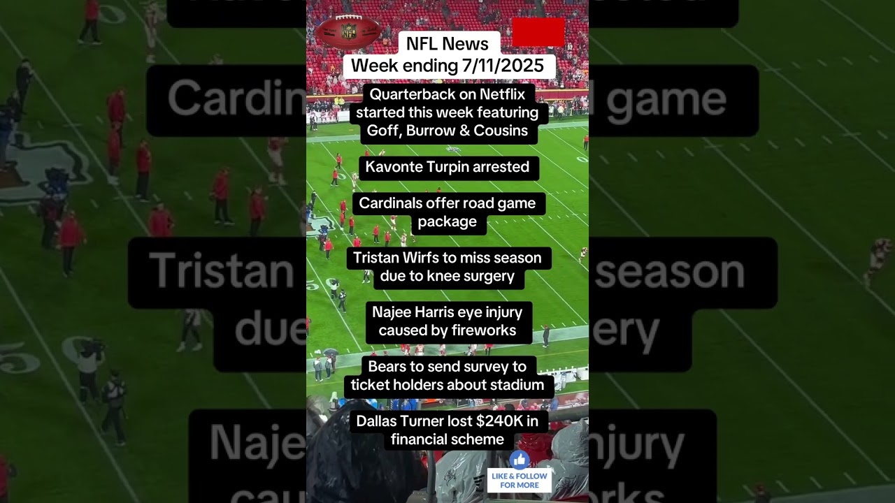 NFL news through 7/10/25 #football #nfl #news #newshorts #footballshorts NFL news through 7/10/25 #football #nfl #news #newshorts #footballshorts