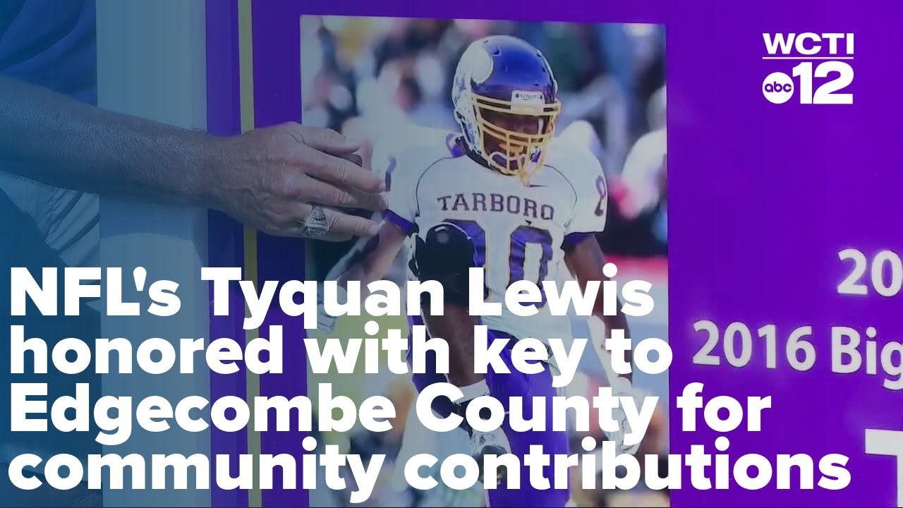 NFL’s Tyquan Lewis honored with key to Edgecombe County for community contributions NFL’s Tyquan Lewis honored with key to Edgecombe County for community contributions