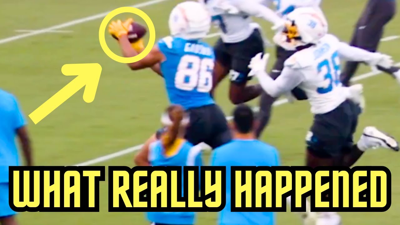 Oronde Gadsden MAKING PLAYS At Chargers Training Camp Practice | 2025 Fantasy Football Oronde Gadsden MAKING PLAYS At Chargers Training Camp Practice | 2025 Fantasy Football