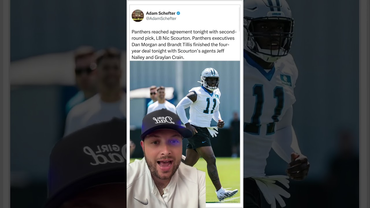 Panthers Sign Nic Scourton 🔥 #carolinapanthers #keeppounding #nicscourton #nfl #nflnews Panthers Sign Nic Scourton 🔥 #carolinapanthers #keeppounding #nicscourton #nfl #nflnews