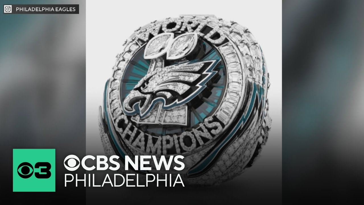 Philadelphia Eagles unveil their Super Bowl rings, wings and all Philadelphia Eagles unveil their Super Bowl rings, wings and all