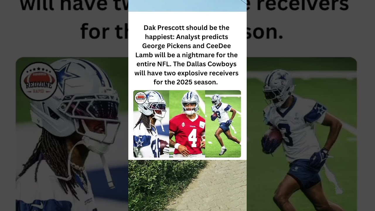 Pickens & Lamb? 🔥 Dak’s Dream Duo in 2025! #NFL #Shorts Pickens & Lamb? 🔥 Dak’s Dream Duo in 2025! #NFL #Shorts