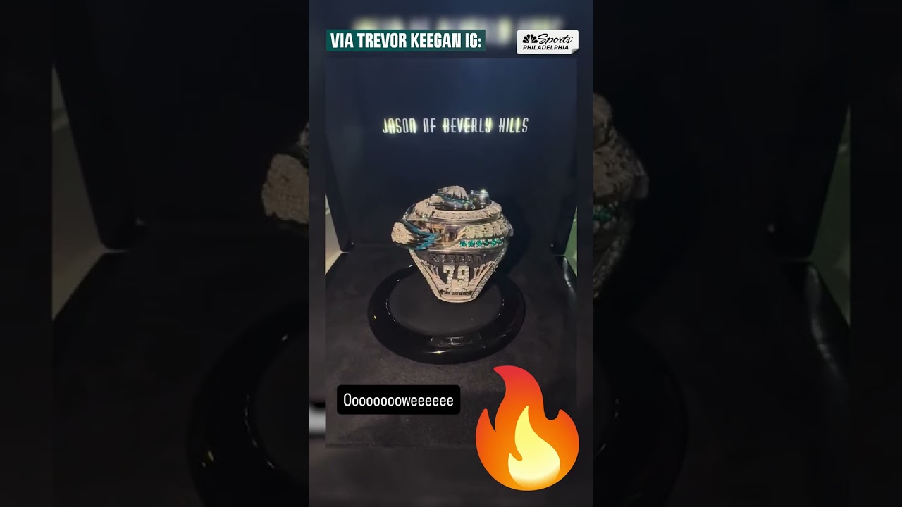 POP-OUT WINGS 🔥🤯 The Eagles added expanding wings on their Super Bowl LIX rings! 🎥 Trevor Keegan IG POP-OUT WINGS 🔥🤯 The Eagles added expanding wings on their Super Bowl LIX rings! 🎥 Trevor Keegan IG